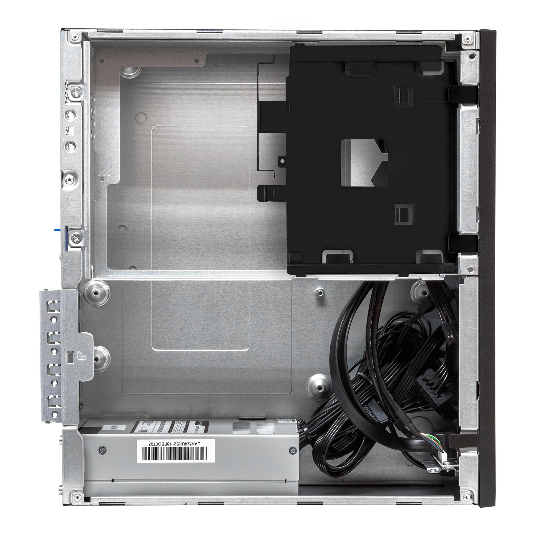UNYKAch UK3006 Caja PC Slim Micro-ATX 8L SFF con Fuente de Alimentación Flex 150W, USB-C Frontal y Soporte ODD - Compatible Micro-ATX y Mini-ITX, Acero SGCC y ABS, Negra
