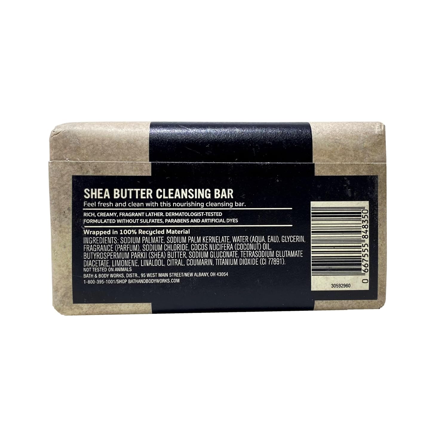 Bath & Body Works Men's Collection Stone - 2 pack - Cleansing Bar with a Natural Oats Sample Soap