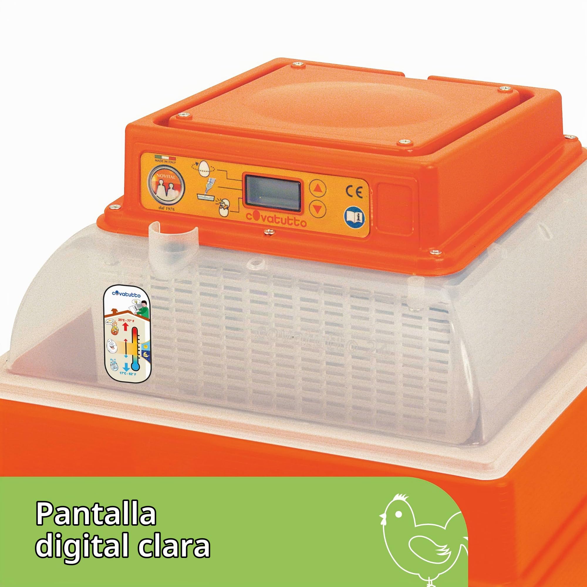 Incubadora automática Covatutto 24 digital