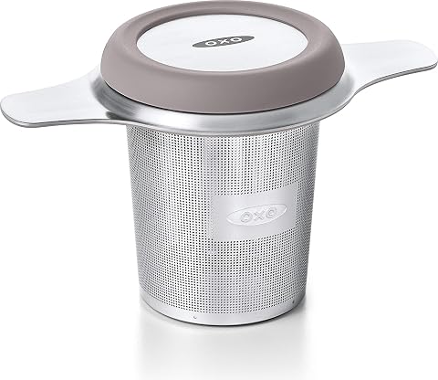 OXO Brew Tea Strainer Basket - Fine Mesh, Stainless Steel