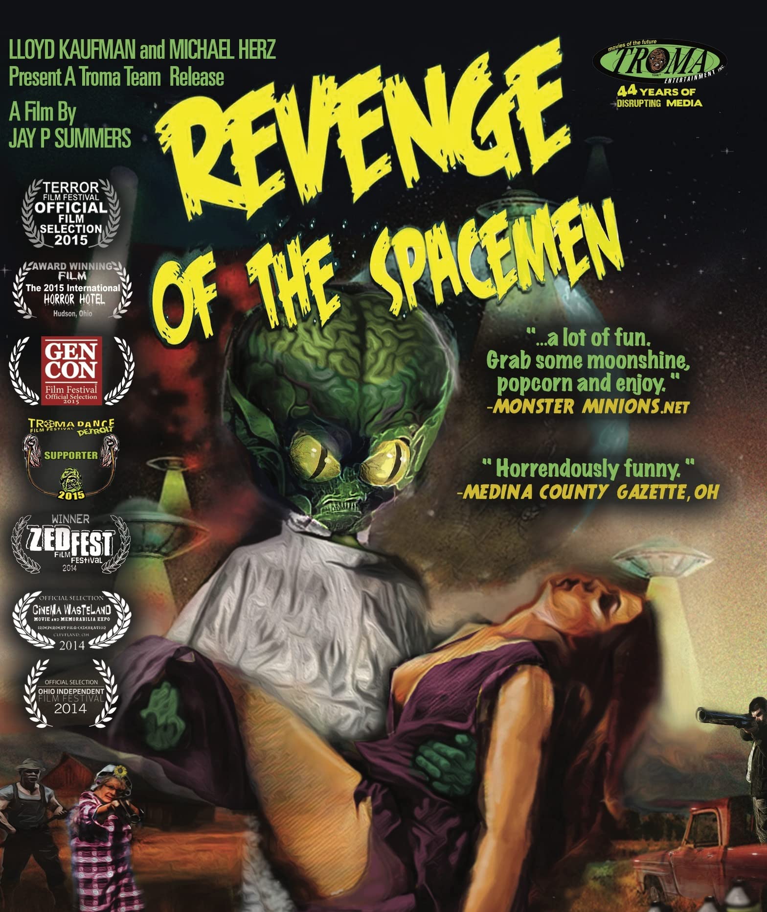 Revenge of the Spacemen Blu-ray evita el streaming borroso con este clásico nítido