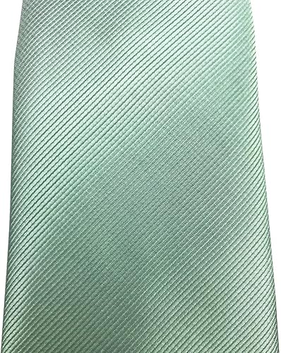 Vista 125 de Secdtie Corbata clásica de seda tejida jacquard a rayas para hombre Gris Negro