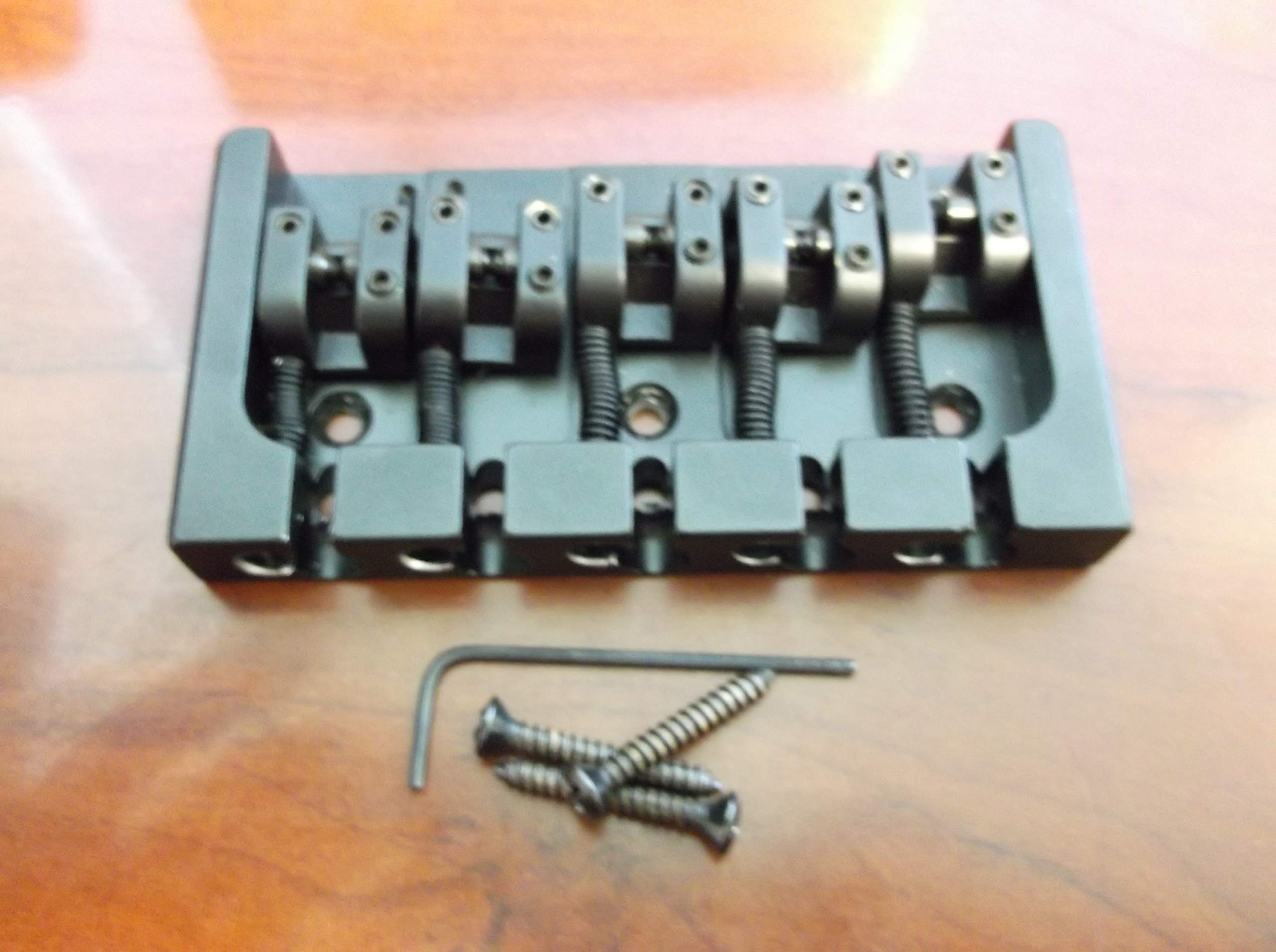 Hipshot 5-String A Aluminum Bass Bridge, .669