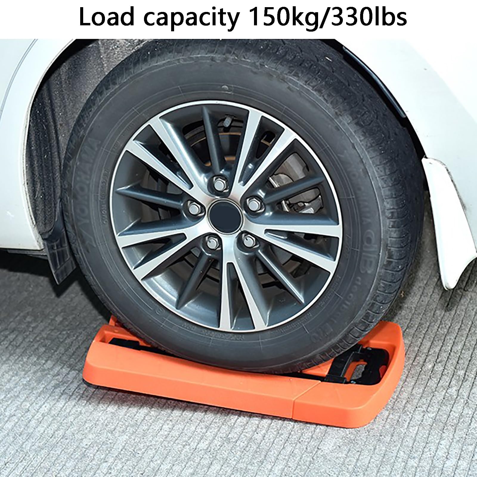 Carrello a mano pieghevole, con piattaforma, capacità di carico 150 kg, 6 ruote in TPR, facile da stare, ideale per casa/mercato/campeggio (nero)