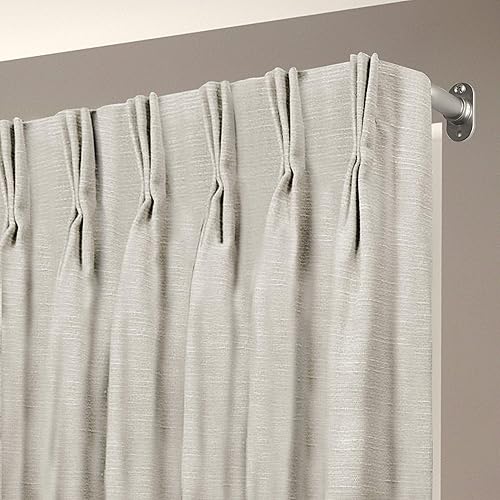 Miniatura 2 de Rod Desyne BOT63-285 - Barra de cortina opaca de 58 pulgadas, 28-48 pulgadas, níquel satinado