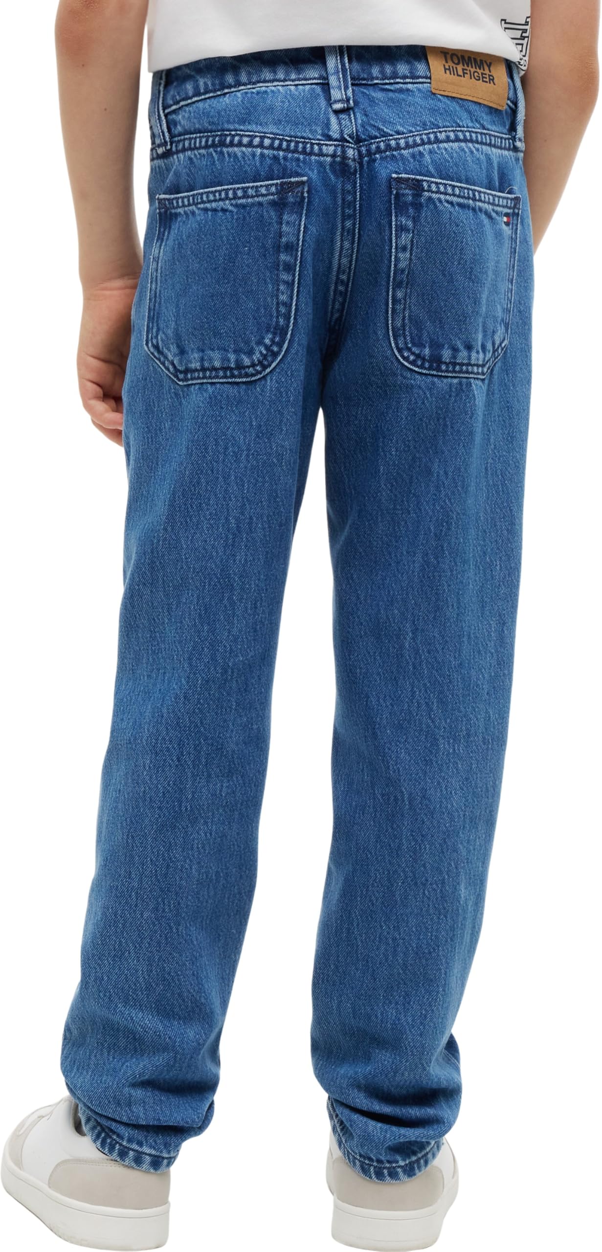 Tommy Hilfiger Jungen Andere Jeans Straight Mid Wash Jeans Kb0kb10467