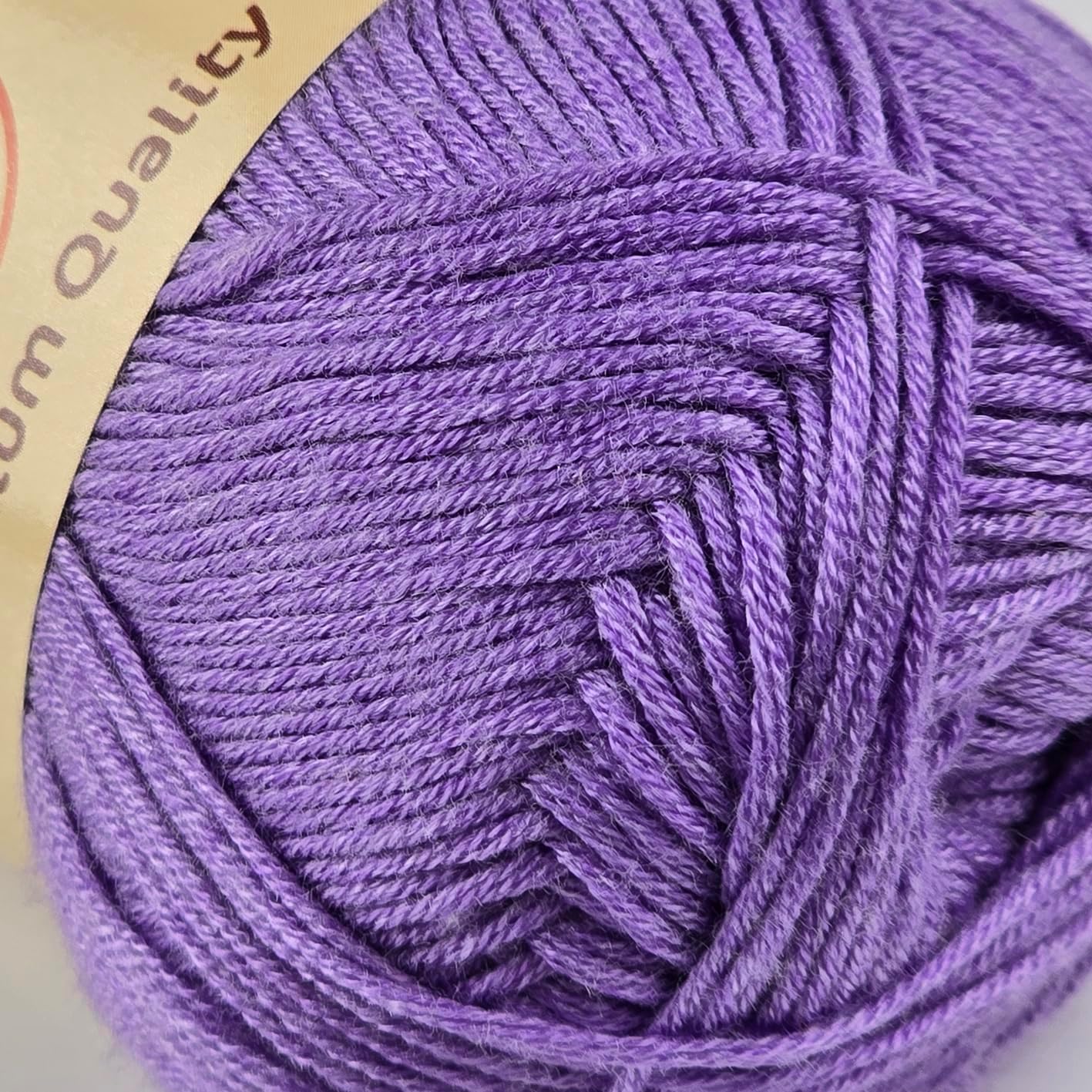 10-Pack of Yonkey Monkey 500 Grams Yarn - 70% Rayon derived from Bamboo, 30% Cotton - Imported - Lavender 9029
