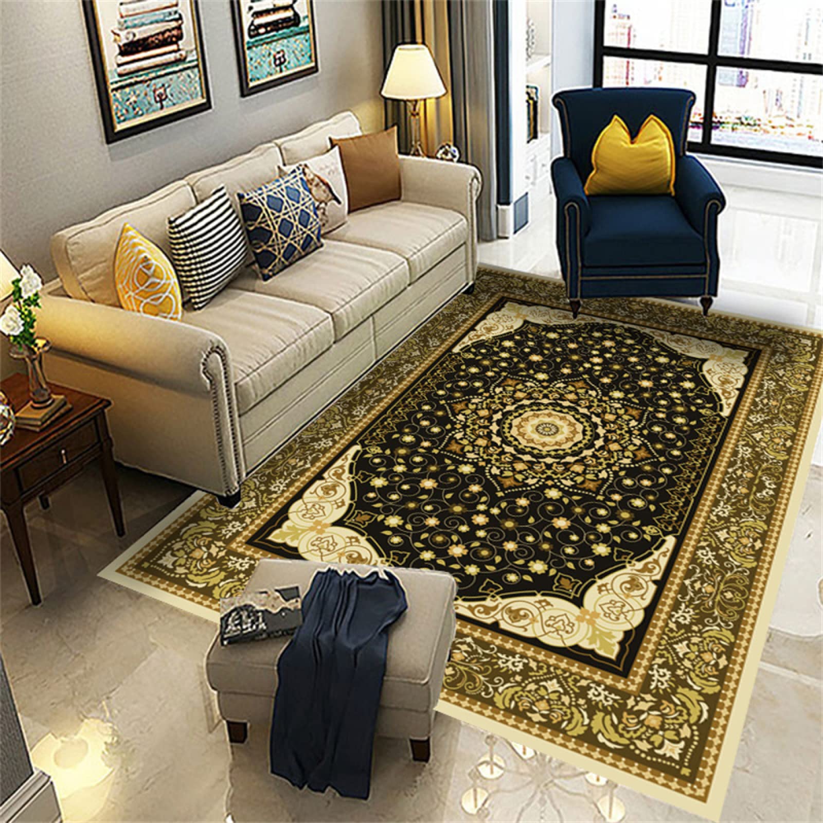 Tapis de chambre bébé doux et moelleux pour un espace de jeu sécurisé