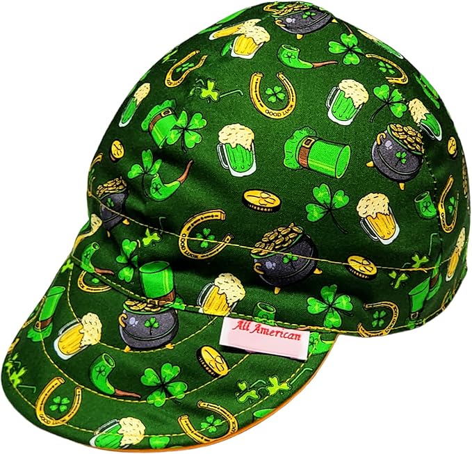 All American Hats Luck of The Irish Welding Hat Cap Low 6