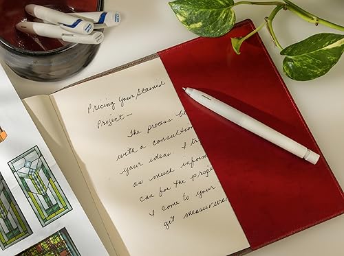 Miniatura 8 de Zebra Pen bLen 41402 - Bolígrafo de gel retráctil, barril blanco, punta media, 0.028 in, tinta negra, paquete de 2 unidades