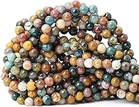 Vista 71 de Cuentas redondas sueltas de ágata estilo antiguo vena de dragón de 6mm, cuentas para diseño de joyas, 60 cuentas