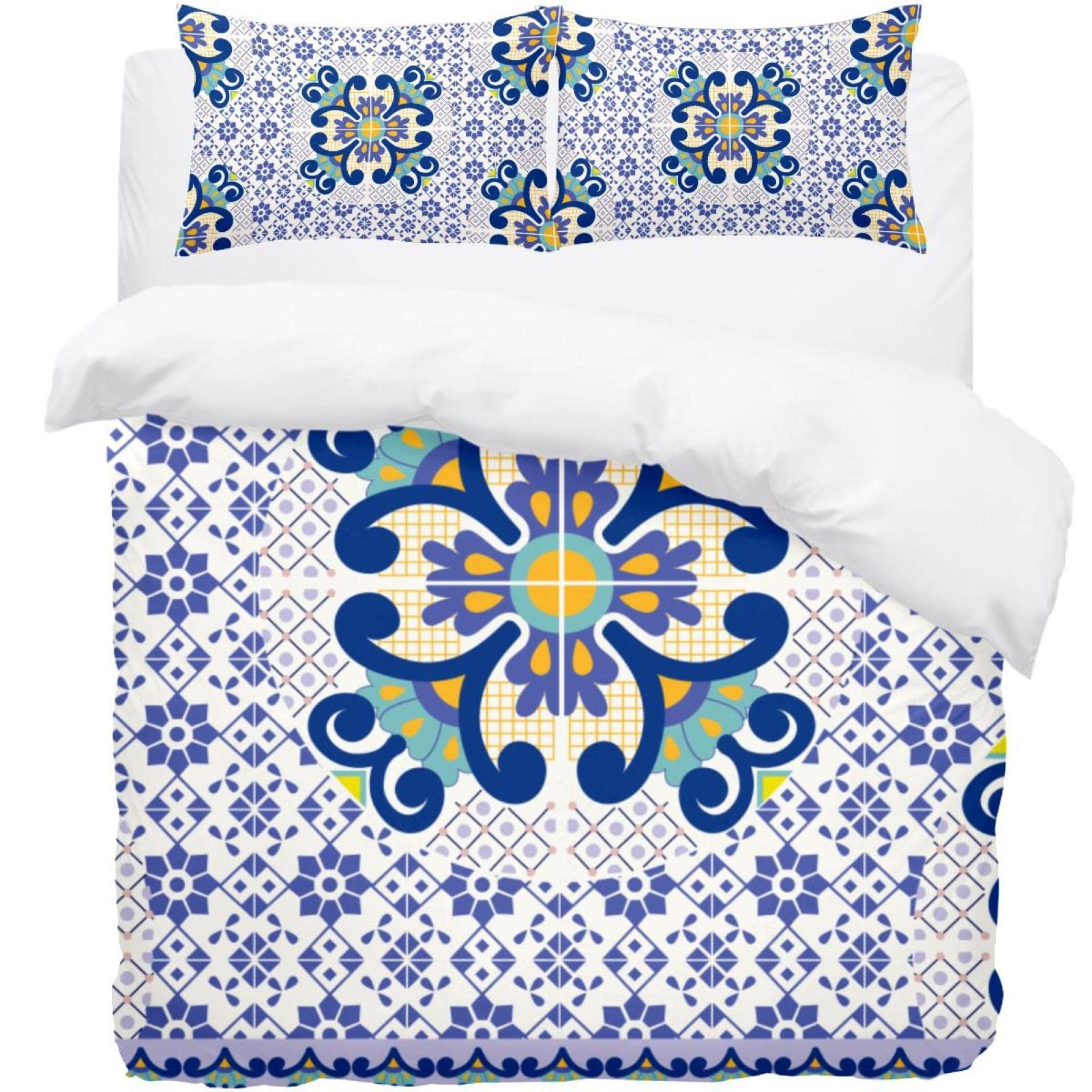 Parure de lit thermique violette avec housse de couette moelleuse et chaude anti-froid
