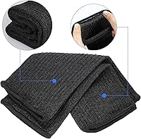 Vista 7 de Aster 2 pares de mangas de protección de brazo resistentes a cortes, mangas protectoras de nivel 5, mangas protectoras resistentes al calor