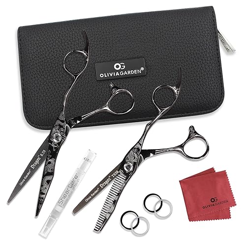 Miniatura 6 de Olivia Garden Dragon Professional Hairdressing Shear and Thinner Intro Case