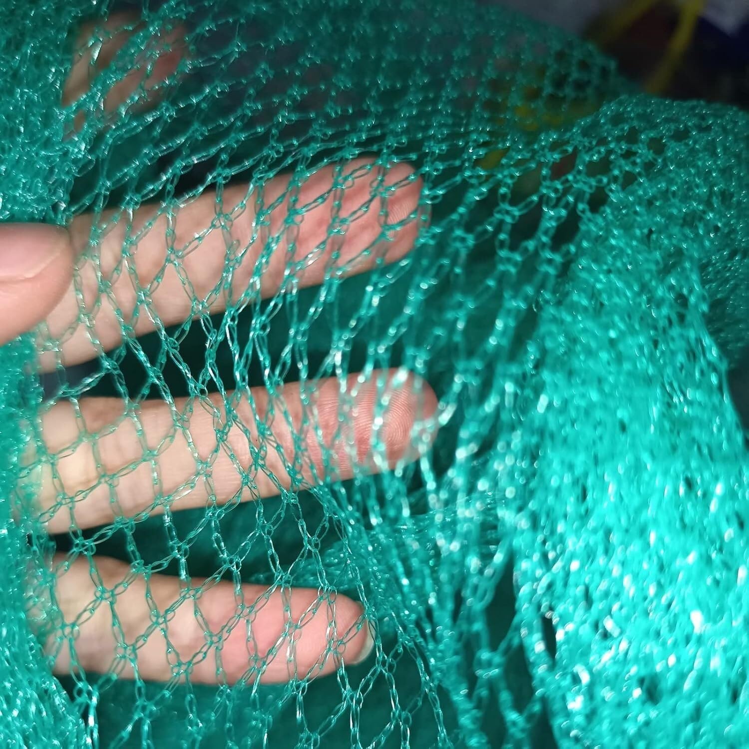 Green Bird Netting Berries Bushes Garden Lattice Netting Plants/Fruit Trees/Vegetables/Animals Nylon Wire Fences(2x5/6.6x16.4ft)