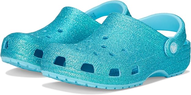 Crocs Kids' Classic Glitter Clog