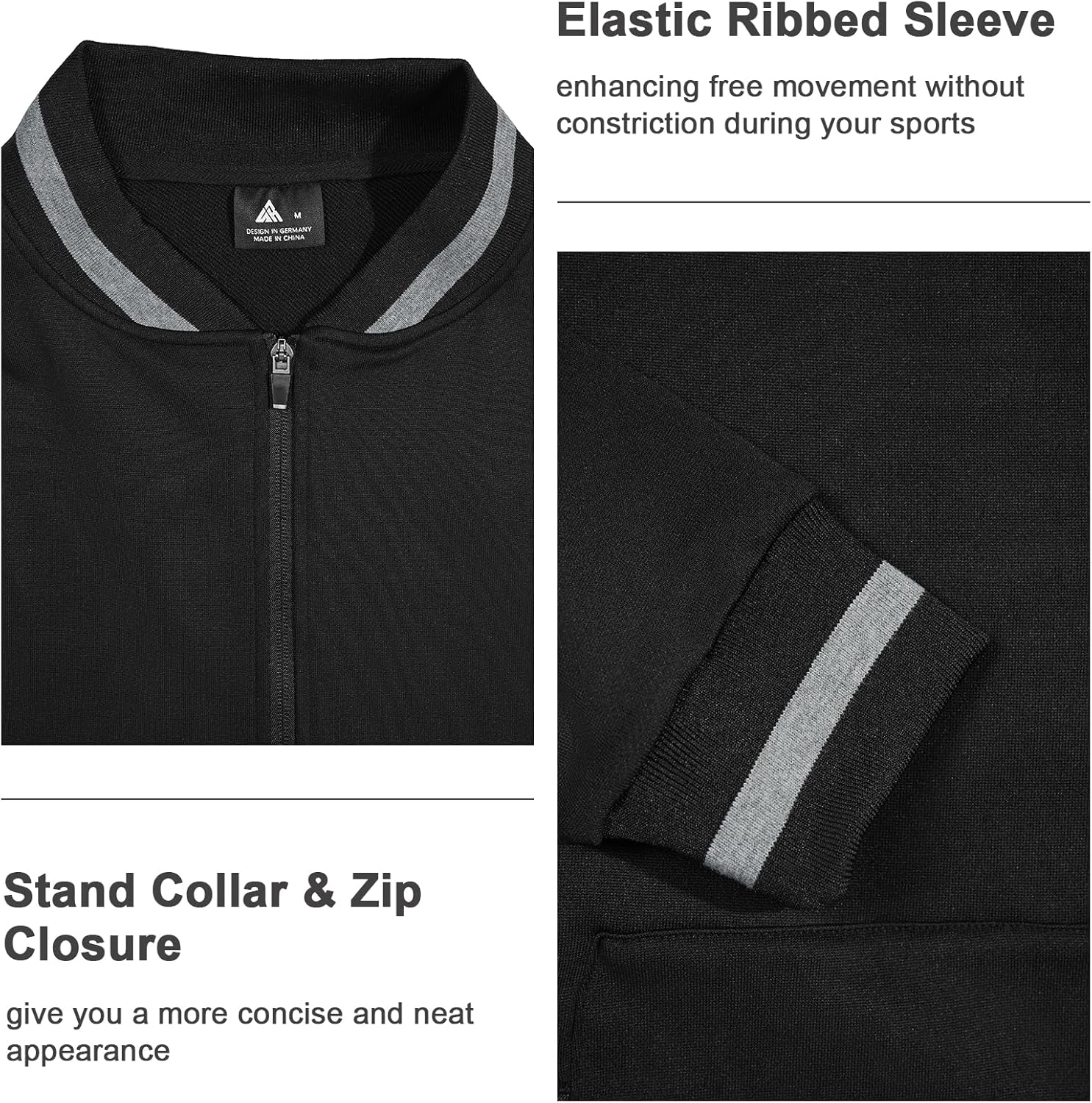 SWISSWELL Men's Tracksuits 2 Piece Set Hoodie Sweatsuits for Men Athletic Jogging Suit Casual Outfits with Full Zip - Image 5