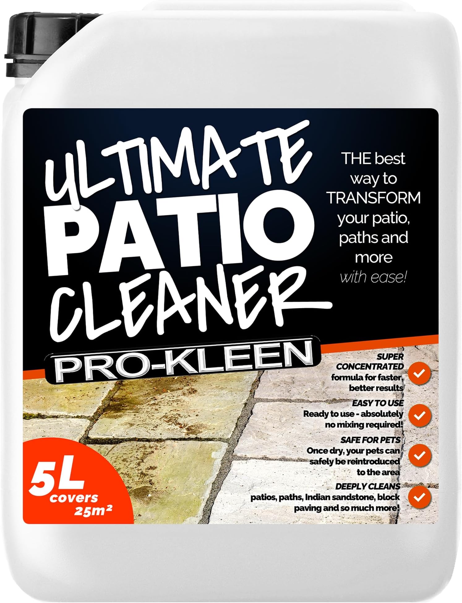 Stoneworld Rob Parkers Best Patio Cleaner 1Litre Amazon.co.uk Garden