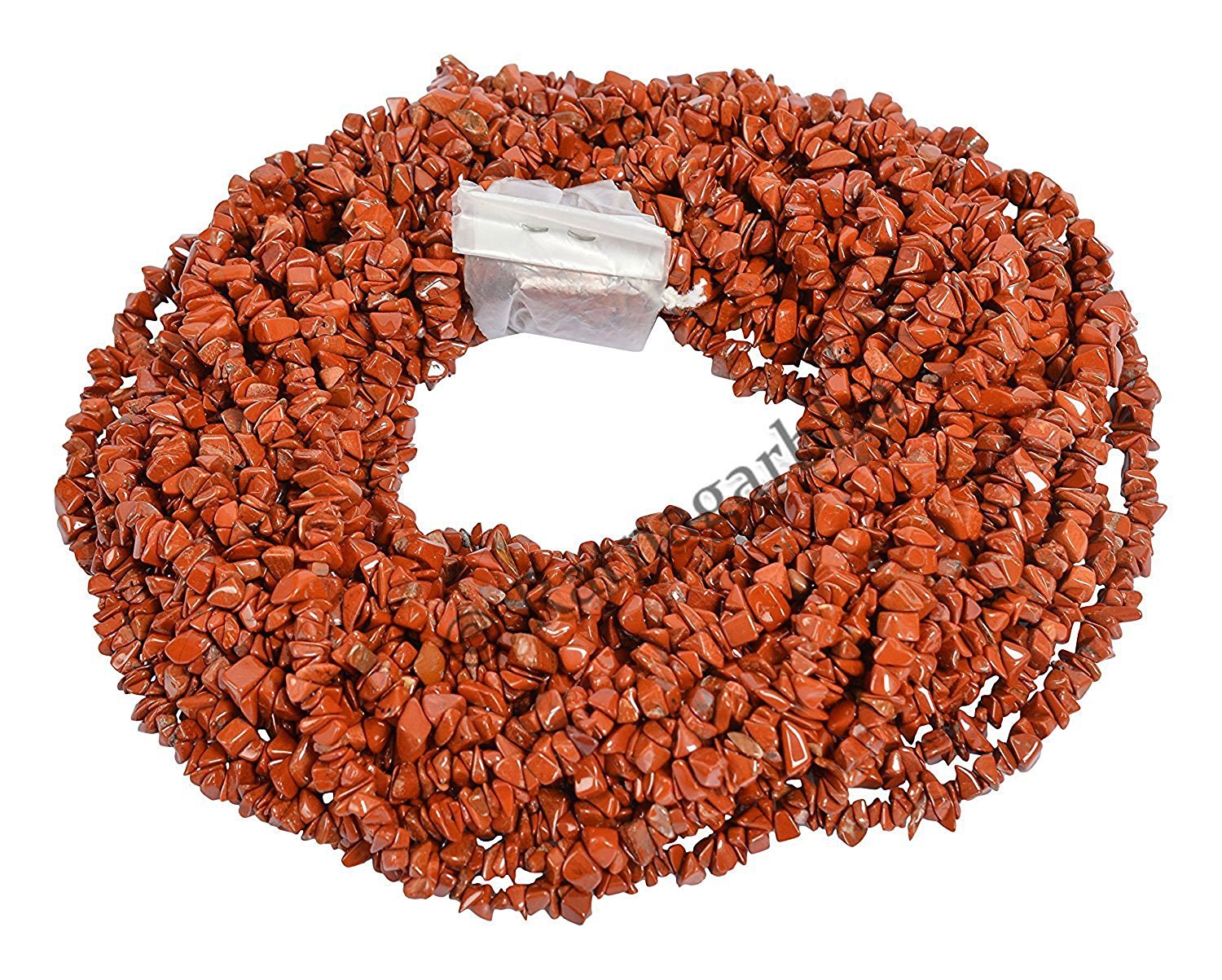 red jasper nuggets chips gemstone loose beads strands, 34 inch length 2 strands, red color, jewelry making, wholesale price.