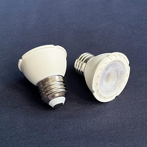 Miniatura 4 de KAKEMONO PAR16 Bombillas LED regulables de 5 W, luz de punto de pista de cuello corto, foco halógeno de 50 vatios, base mediana E26, 2700 K blanco