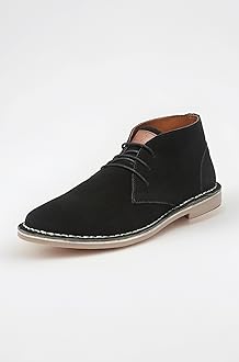 Suede Leather Chukka Boot for Men | High Ankle Casual Office & Trekking Shoes | Hiking Boot | Stitch Down Desert LSSD