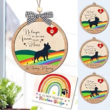 DIY Custom Name French Bulldog Memorial Ornament 2026, Forever in My Heart Rainbow Bridge Pet Loss Gift, Frenchie Dog Remembrance Christmas Ornament for Loss of Dogs, Sympathy Gift for Dogs Owner