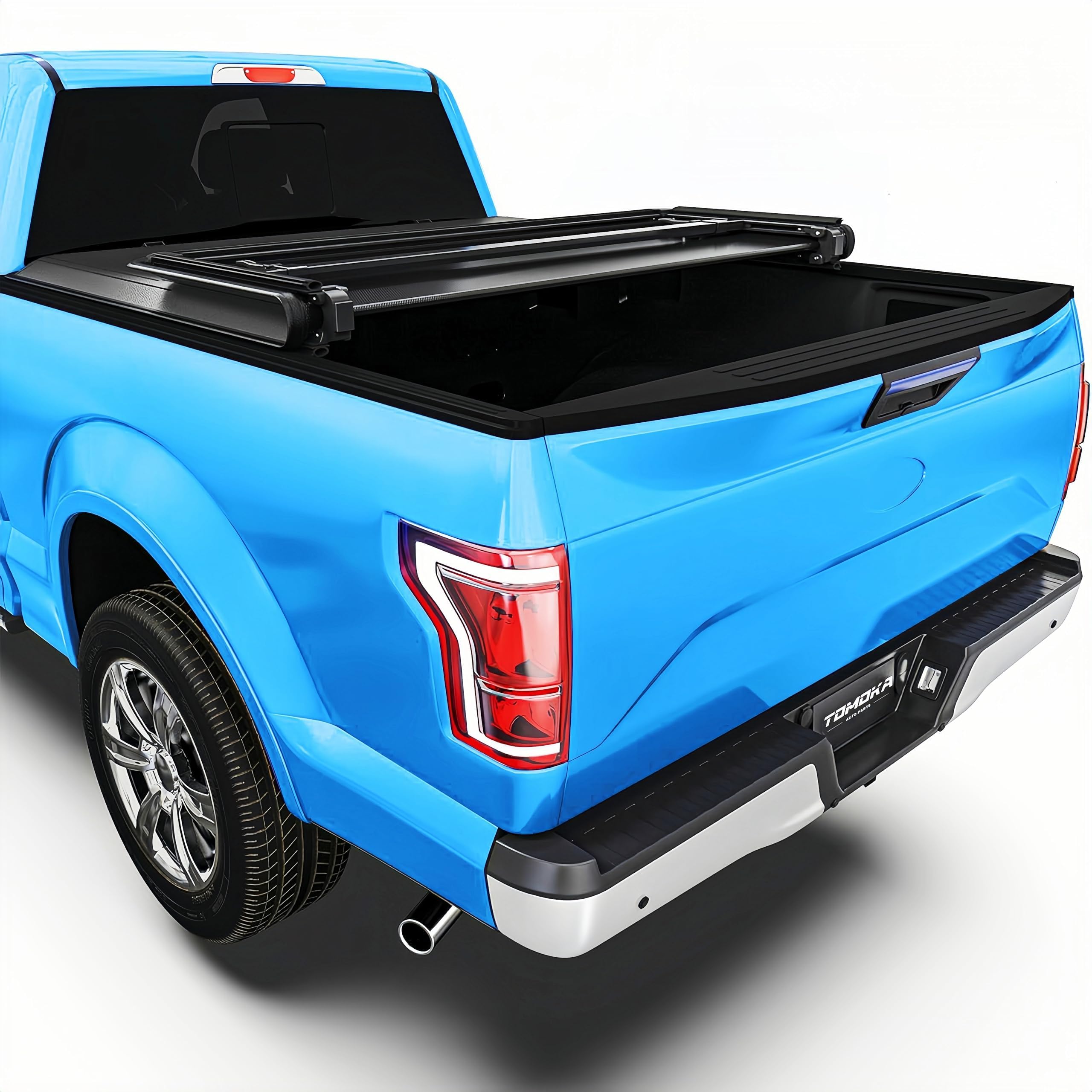 TOMOKA Soft Tri-Fold Tonneau Cover for 2019-2026 Ford Ranger, 5ft Bed