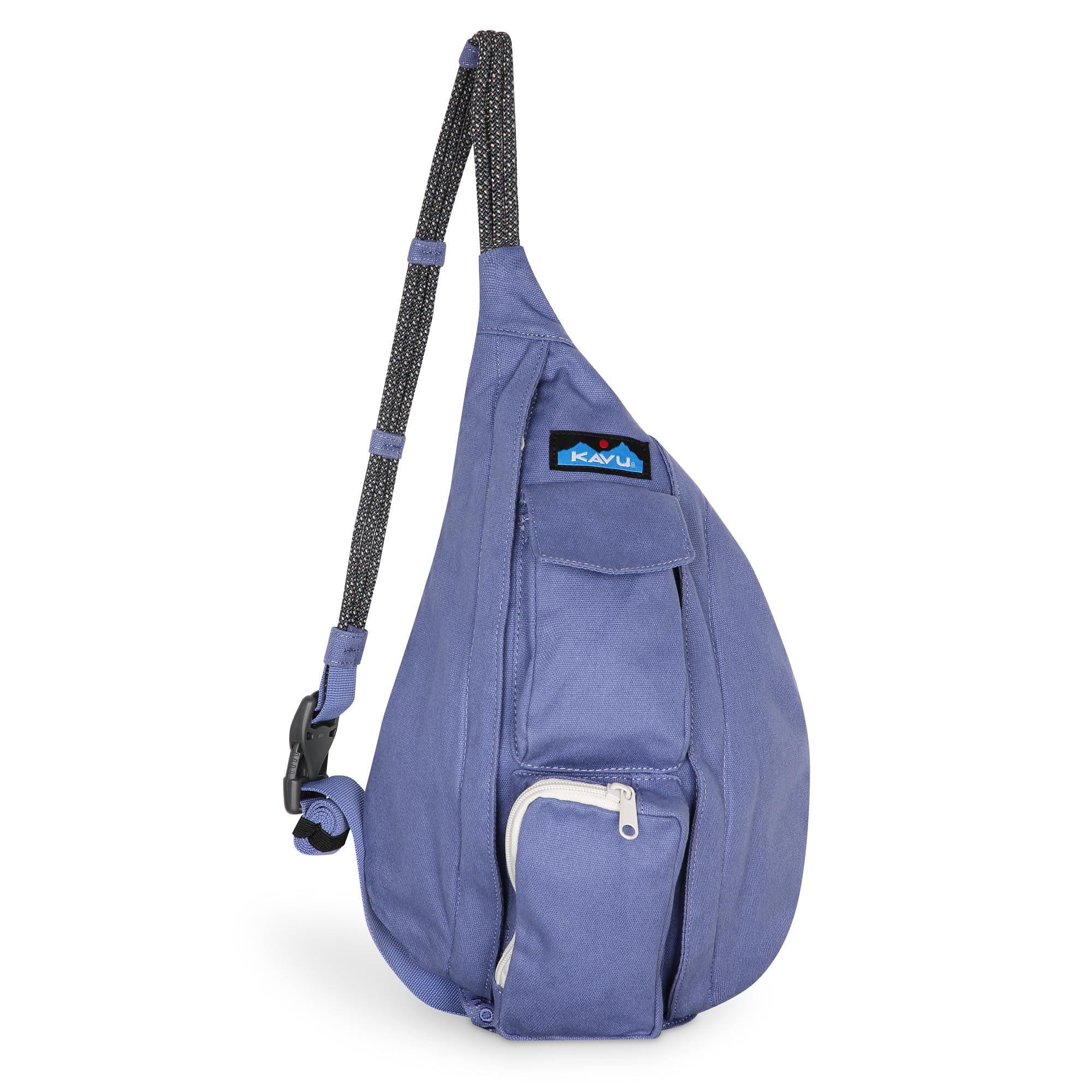 KAVU Mini Rope Bag, Cotton Canvas Crossbody Sling for Travel