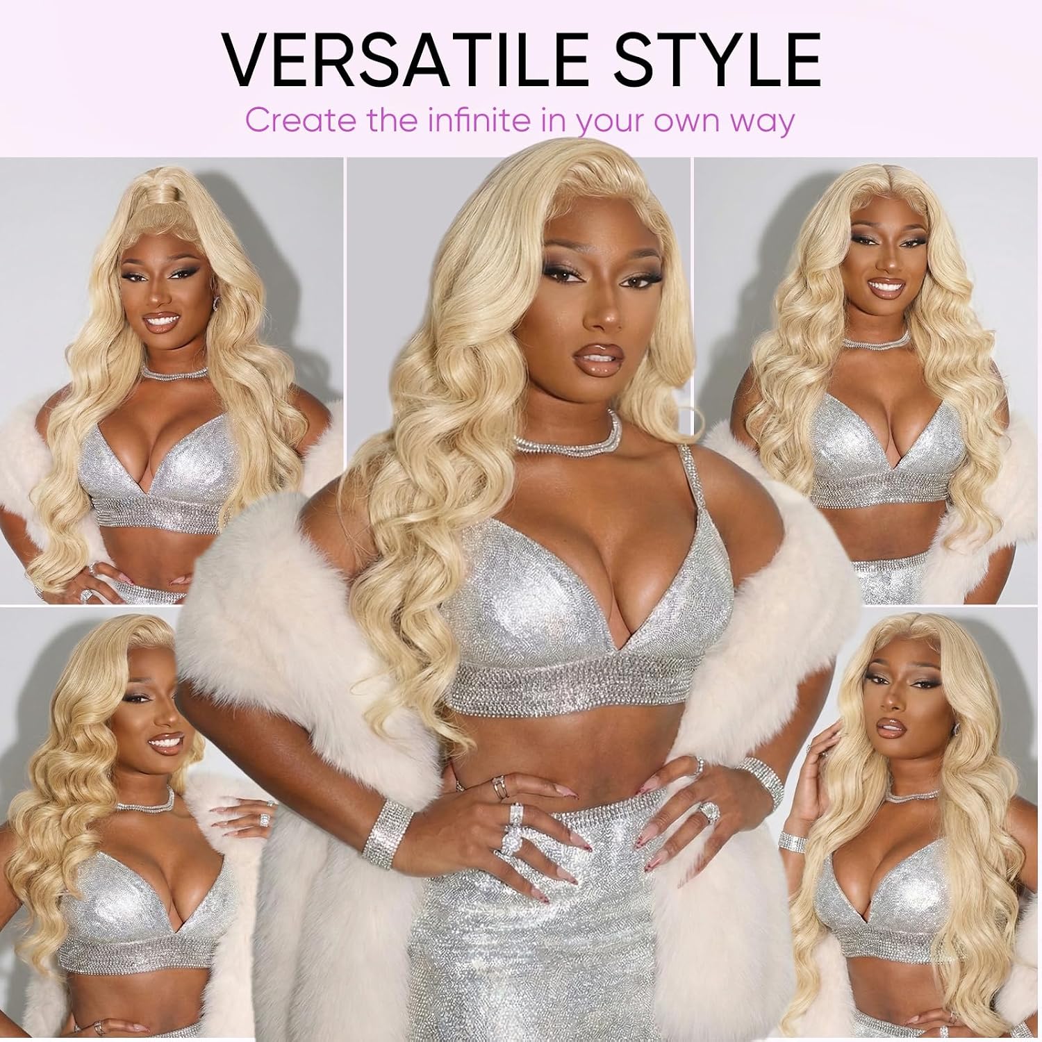 26 Inch 200% Density Blonde 613 13x6 Lace Front Wig Human Hair Body Wave HD Lace Front Wigs 613 Human Hair Pre-plucked
