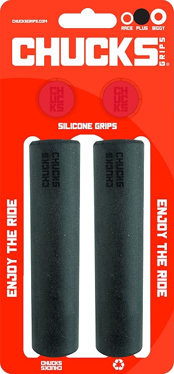 Plus Grips 130mm x 27.5mm Black Silicone
