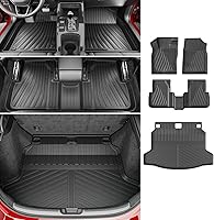 Vista 8 de powoq Alfombrilla de respaldo trasero compatible con Honda Civic Hatchback 2022-2026, protector de asiento trasero, alfombrilla de forro de carga