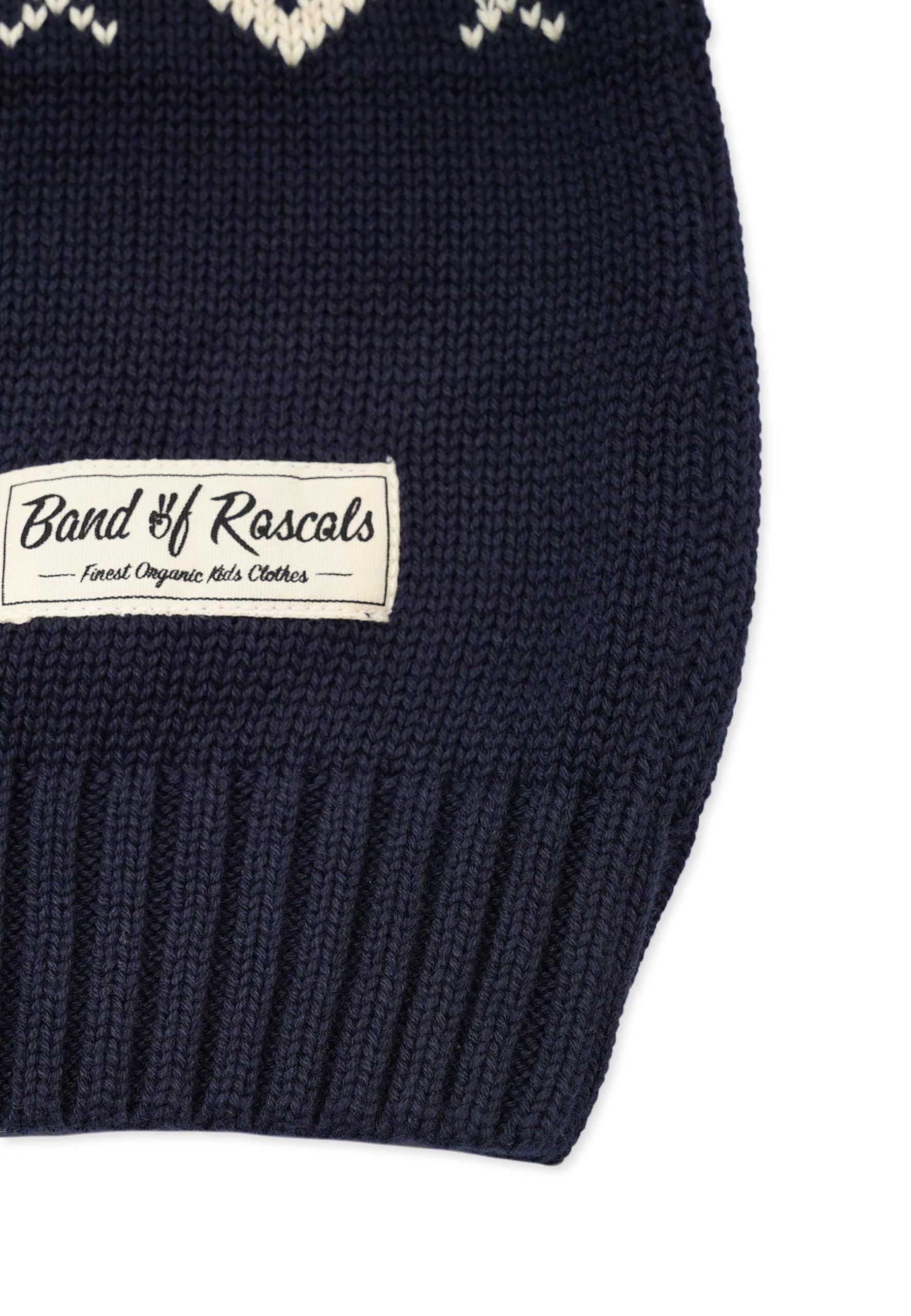 Band of Rascals Kinder Strickpullover Norway III aus Bio-Baumwolle