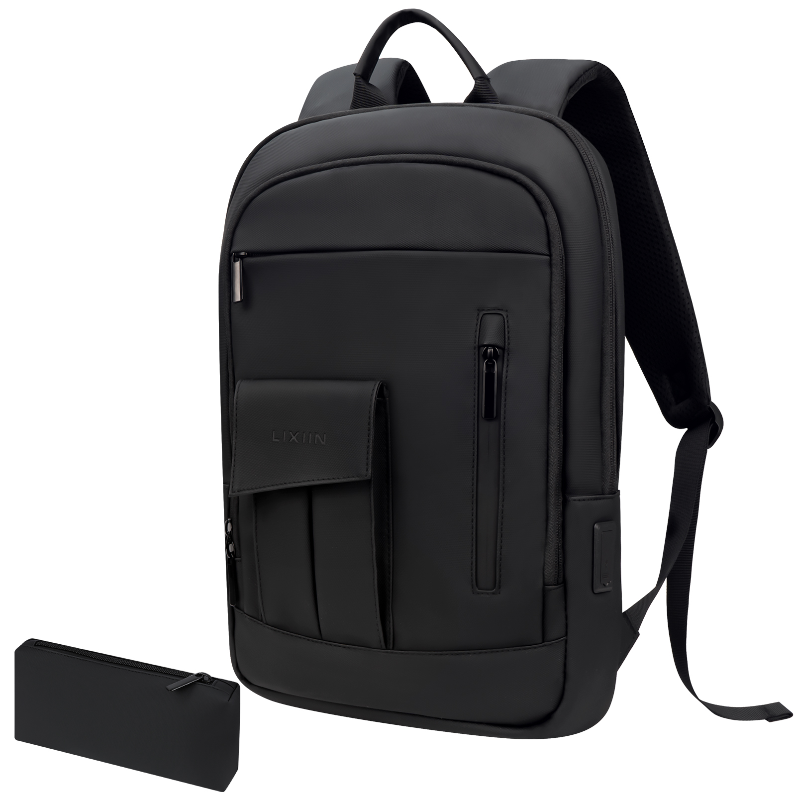 Lixiin Backpack for Men Slim Business Laptop Commute Backpack