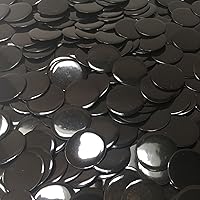 Vista 12 de MR CHIPS Fichas de bingo de plástico para juegos, bolsa de 1000 unidades, colores sólidos y transparentes, color rojo, 3/4 pulgadas