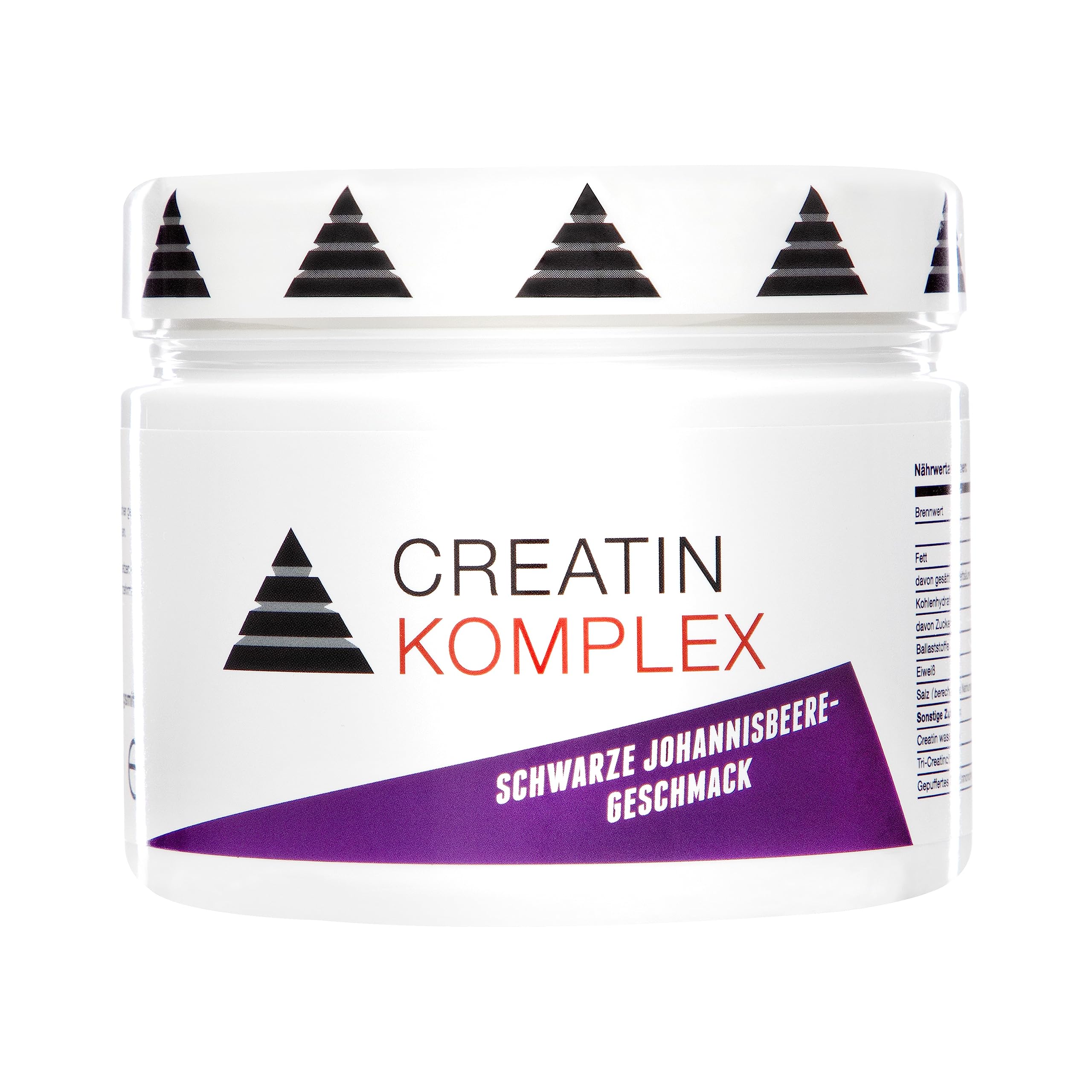 YPSI Creatin Komplex - Dreifach Kreatin Komplex mit Kreatin Monohydrat, Kreatincitrat und Kreatin-Hydrochlorid - Vegan - Pulver - Schwarze Johannisbeere-Geschmack - 240 g (40 Portionen)
