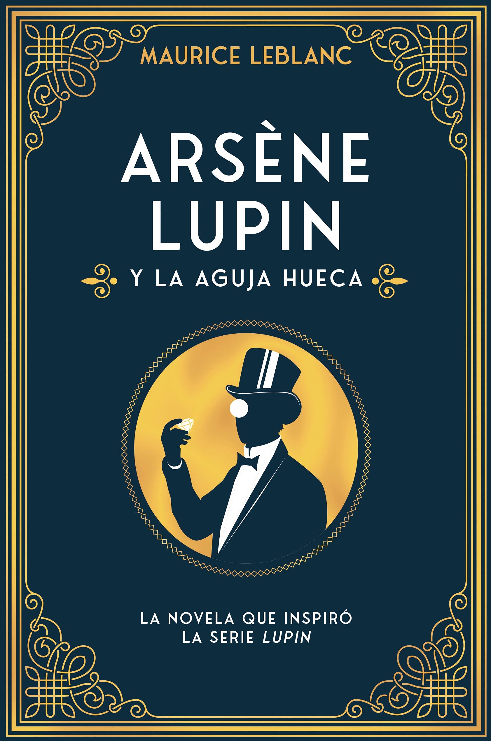 Portada de Arsène Lupin y la aguja hueca