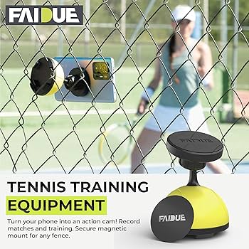 テニス動画撮影用ガジェット faidue FAIDUE Equipamento de treinamento de tênis e pickleball – Suporte