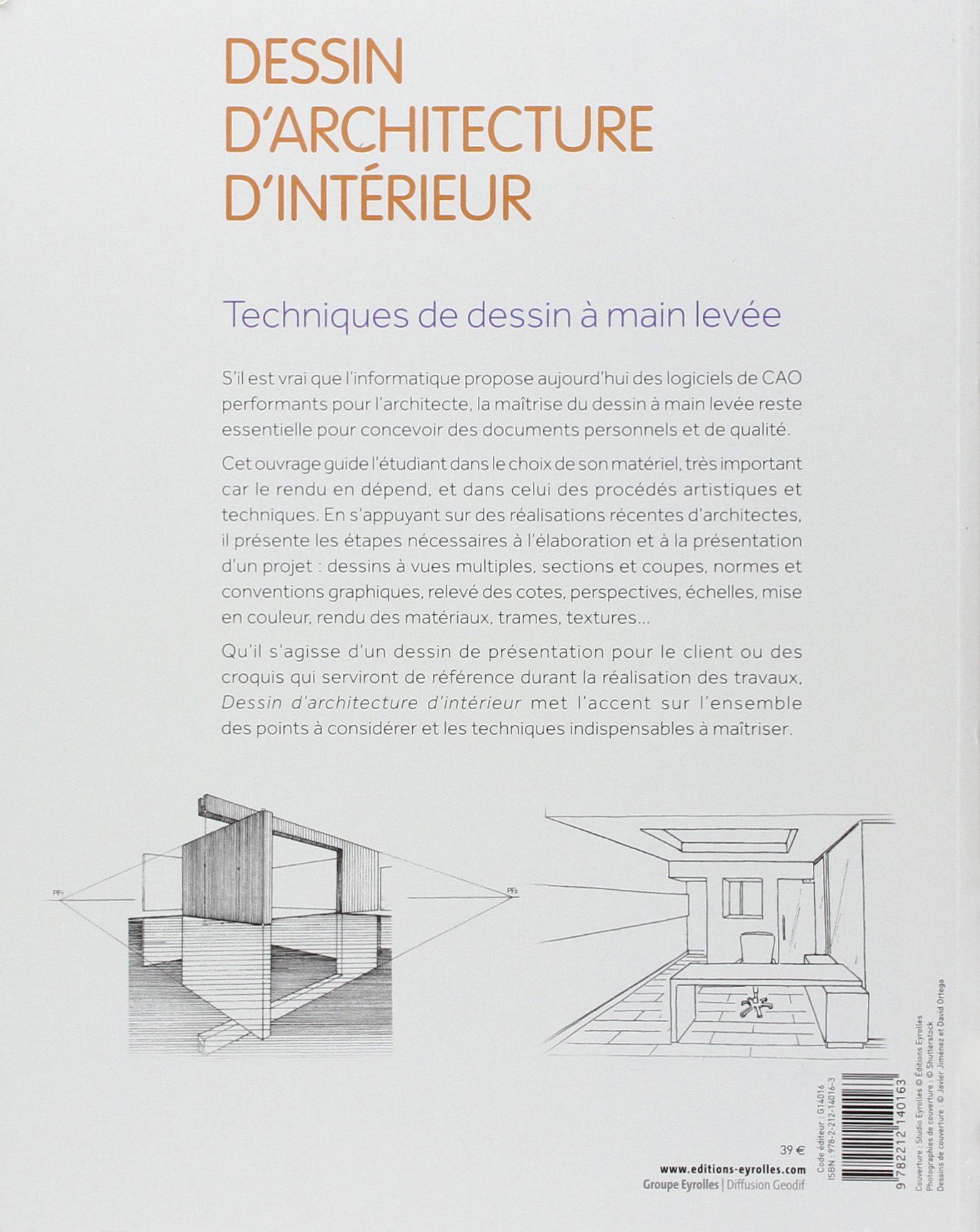 Dessin d'architecture d'intérieur : Techniques de dessin à main levée