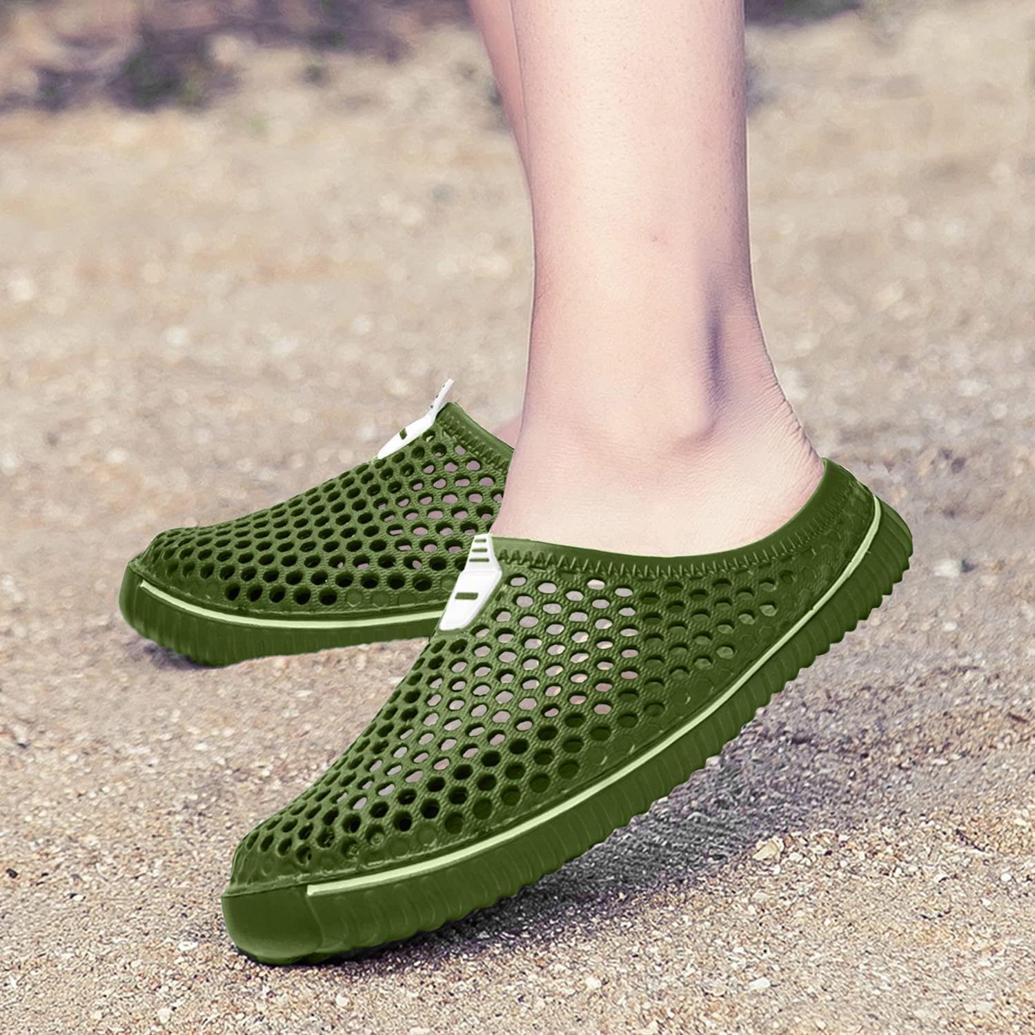 SAGUARO Uomo Donna Spiaggia Traspirante Pantofole Leggero Flessibile Estate Sandali Anti-scivoloso Unisex Clogs Piscina Slippers 36-45EU