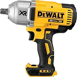 DEWALT Chave de Impacto de 1/2 Pol. (13mm) 20V MAX* XR Ion-Litio sem Bateria e sem Carregador 203Nm 2300RPM DCF899B