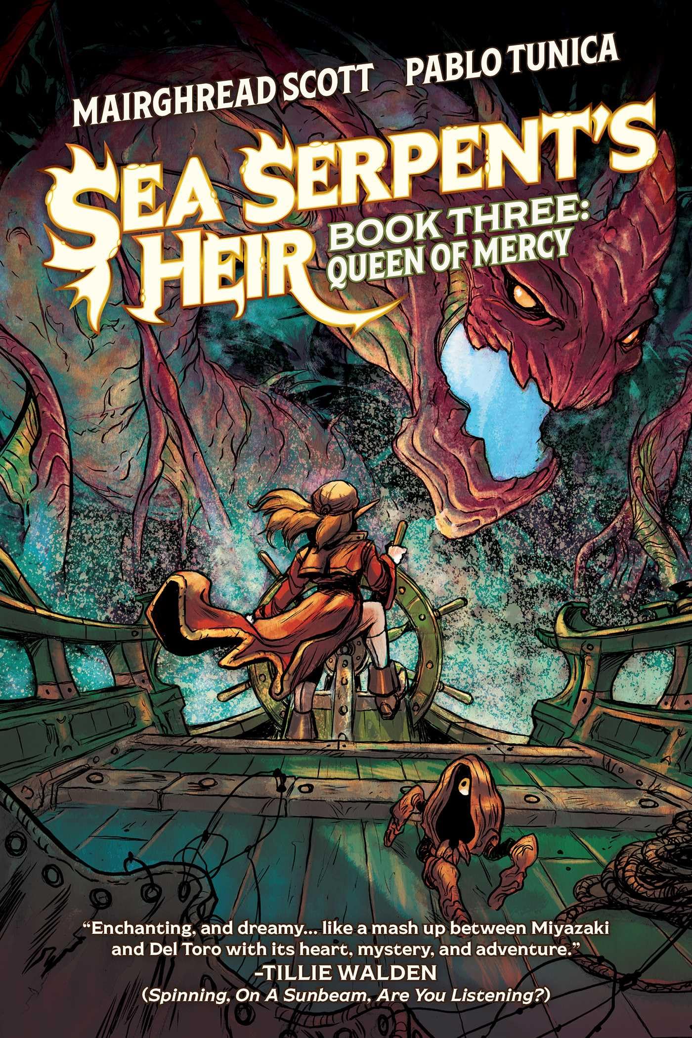 Sea Serpents Heir Book Three by Mairghread Scott PAPERBACK 9781534332096
