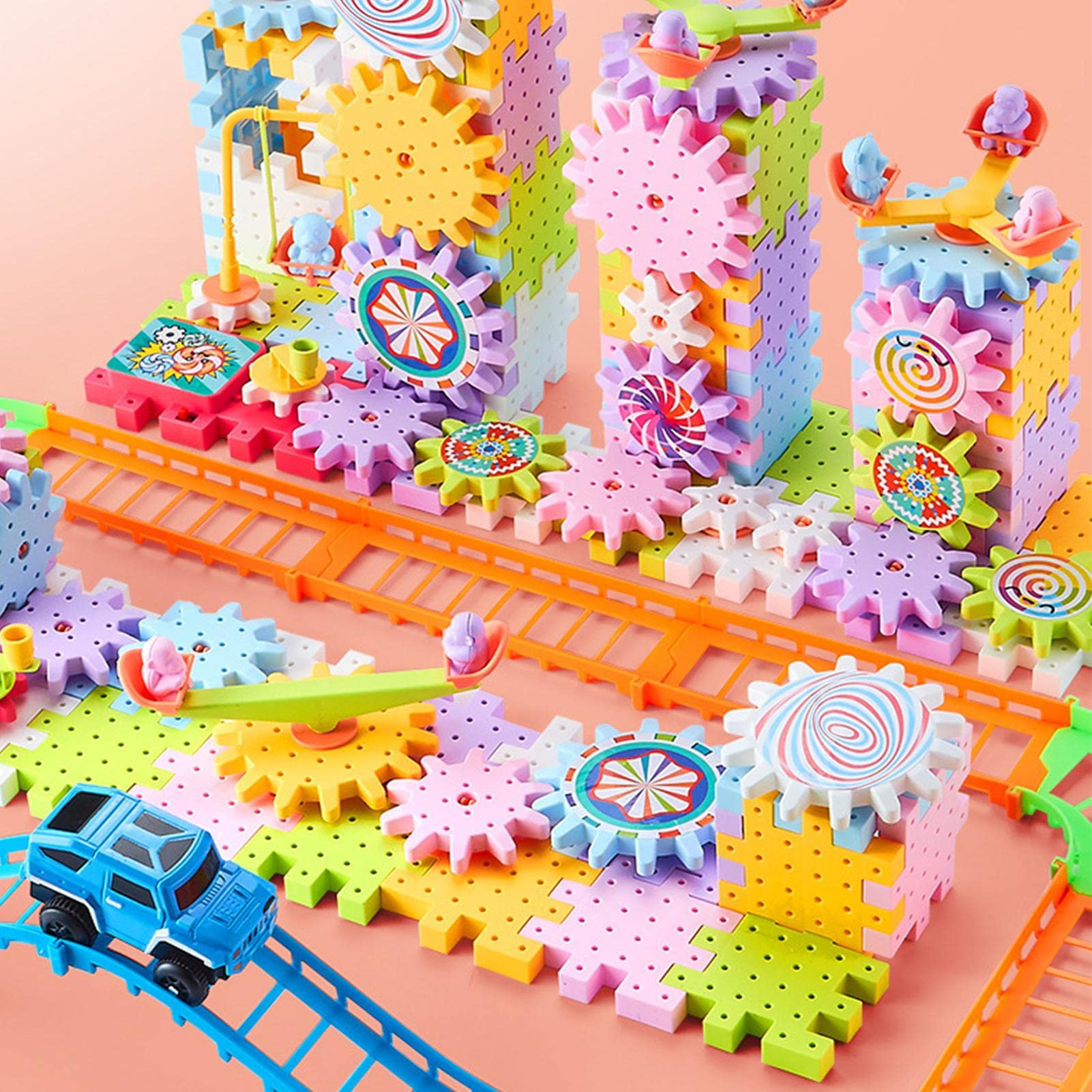 Amazon.co.jp: 歯車建設玩具 | 83 エレクトリックパラダイスギア