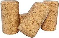 Vista 1 de Corchos de vino Nuevo Natural #9 Premium Winery & Bottle Grade de Portugal. Se adapta a todas las botellas. Corcho Beats #8 y #7, recto 1-3/4" x