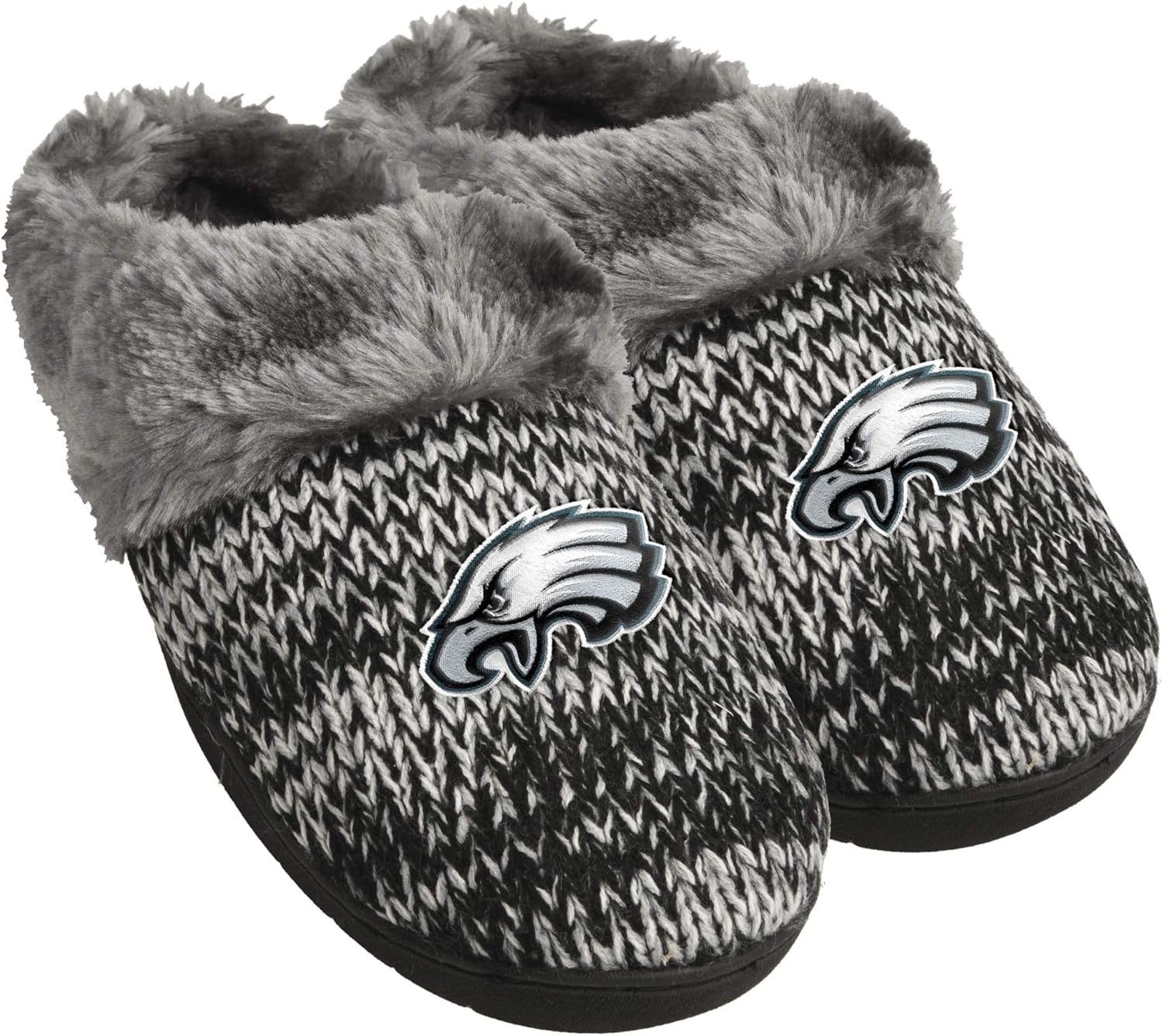 FOCO Womens NFL Team Logo Peak Slide Slippers