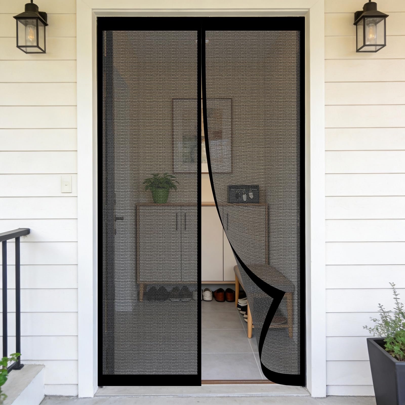 Moustiquaire porte 170 x 160 cm pour aérer vos couloirs en toute sérénité