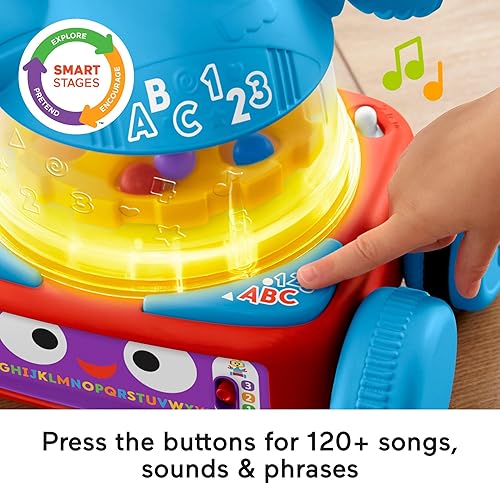 Miniatura 3 de Fisher-Price - Juguete para bebés, niños pequeños y preescolares, robot de aprendizaje 4 en 1 con música, luces y contenido de Smart Stages para