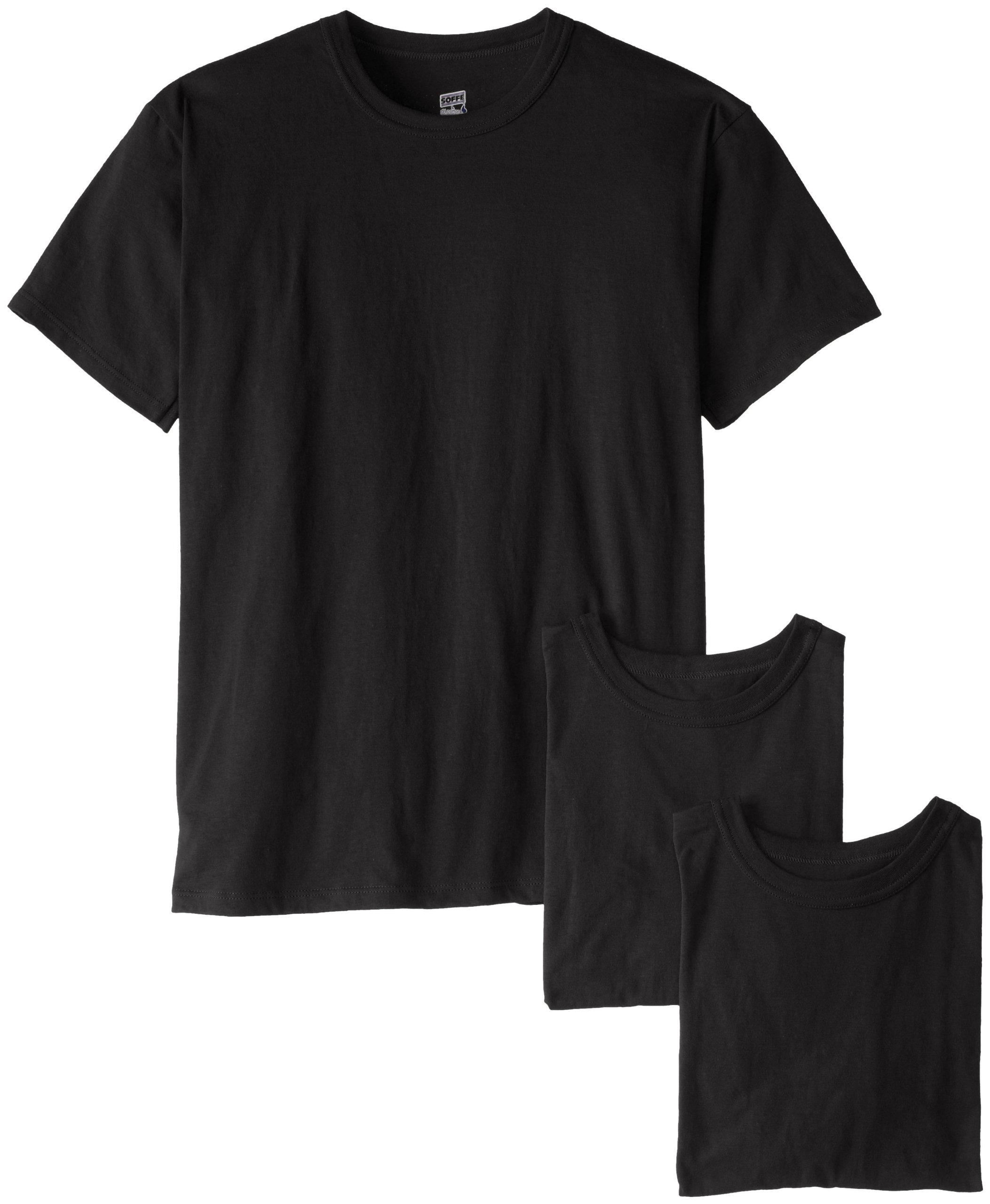 SOFFEMJ Soffe Men's Core Undershirt T-Shirts (3 Pack)
