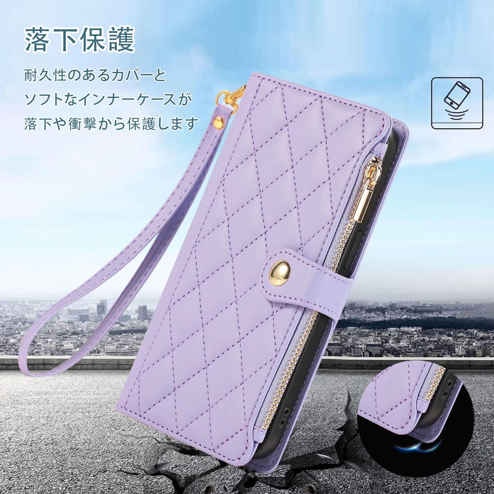 Amazon.co.jp: For Samsung Galaxy A25 5g ケース 手帳型 日本版