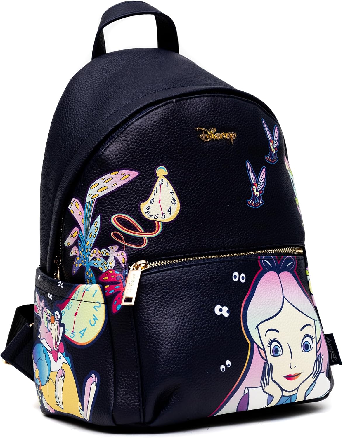 Wondapop Disney Alice in Wonderland 12" Vegan Leather Mini Backpack