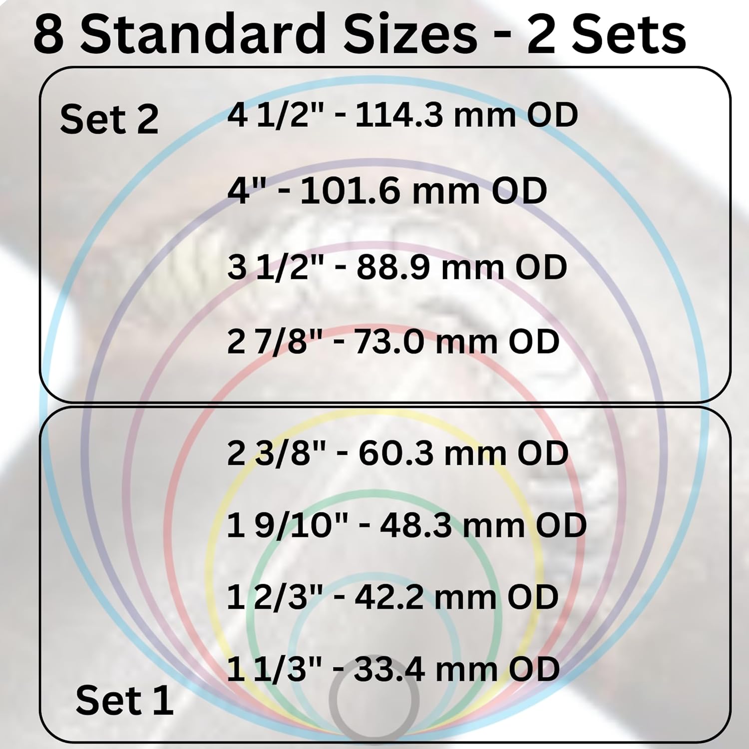 3" ID Coping Wing — Pipe Saddle Template and Notcher | 22.5°–90° | Pipe Notcher Tool for Pipefitters and Welders | Made in Australia